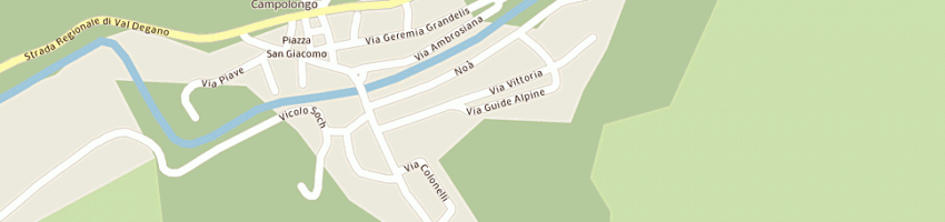 Mappa della impresa pomare' eraldo a SANTO STEFANO DI CADORE