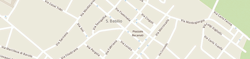 Mappa della impresa scialanga remo a ROMA