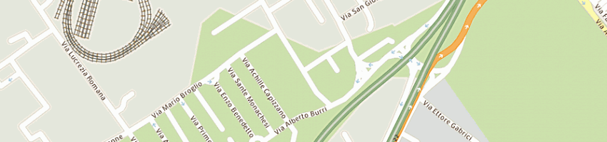 Mappa della impresa donadel adua a ROMA