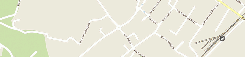 Mappa della impresa trattoria pizzeria aviano inn di malacarne caterina e c snc a AVIANO