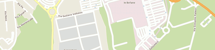 Mappa della impresa coopsette scrl a RIMINI