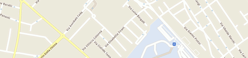 Mappa della impresa paci leo a RIMINI