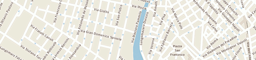 Mappa della impresa panzarella ignazio a MAZARA DEL VALLO