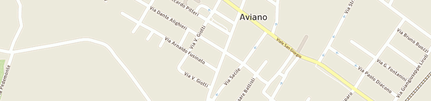 Mappa della impresa best art a AVIANO