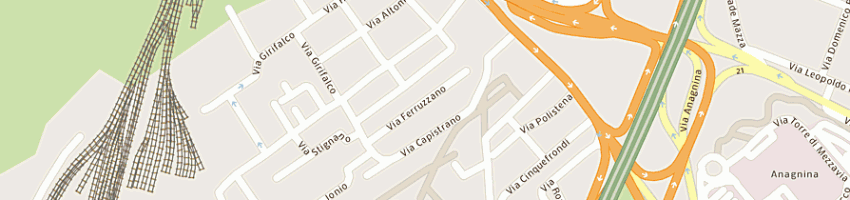 Mappa della impresa studio alpi di ciapponi osvaldo a ROMA