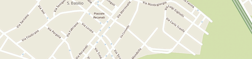 Mappa della impresa alimentari magi sas di morosini m a ROMA
