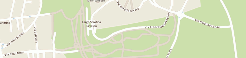 Mappa della impresa sgs - laboratorio geotecnico srl a ROMA