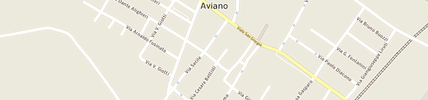 Mappa della impresa pro loco aviano - associazione a AVIANO