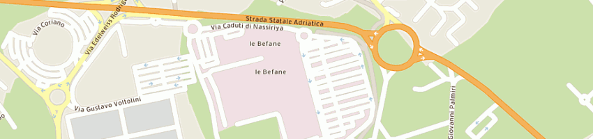 Mappa della impresa sabbioni profumi di sabbioni maurizio e c sas a RIMINI
