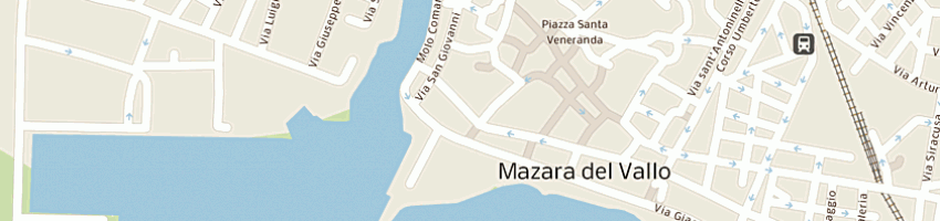 Mappa della impresa citta' di mazara del vallo a MAZARA DEL VALLO