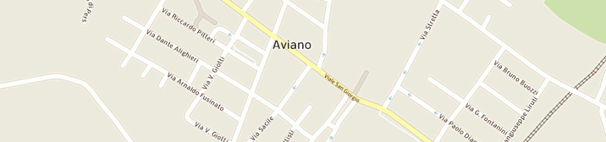 Mappa della impresa orto del re snc di mella michele e c a AVIANO