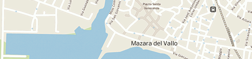Mappa della impresa municipio a MAZARA DEL VALLO