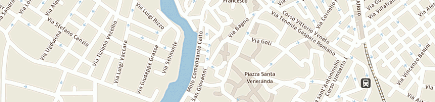 Mappa della impresa ufficio sanita' marittima ed aerea a MAZARA DEL VALLO