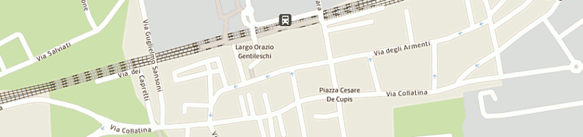Mappa della impresa zampe a mollo di segna antonella a ROMA