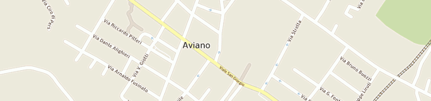 Mappa della impresa spi cgil a AVIANO