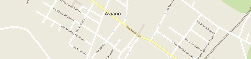 Mappa della impresa fabbro valerio a AVIANO