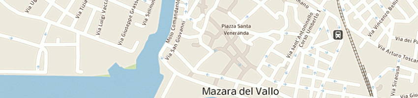 Mappa della impresa confcommercio orgterrdi mazara del vallo a MAZARA DEL VALLO