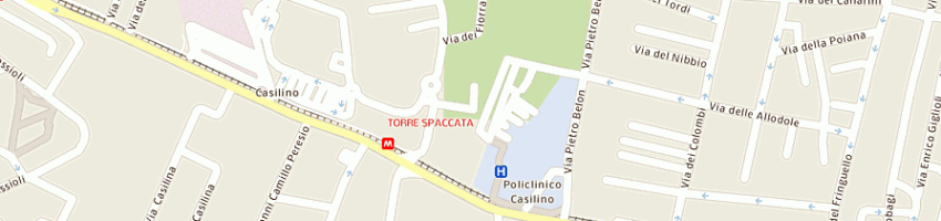 Mappa della impresa forma urbis di guardia giancarlo e c sas a ROMA