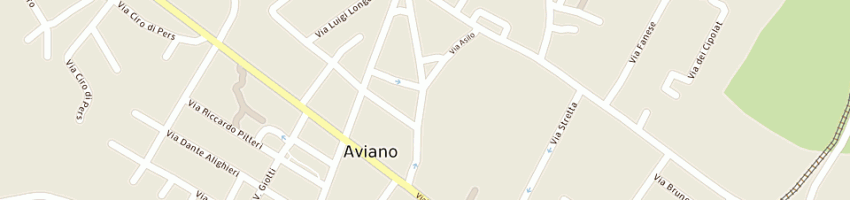 Mappa della impresa pizzeria trattoria da mario di zanus fortes catia e c sas a AVIANO