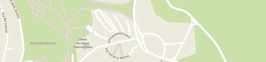 Mappa della impresa ossidal srl a ROMA