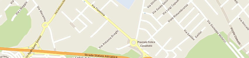 Mappa della impresa studio ti societa' cooperativa a RIMINI