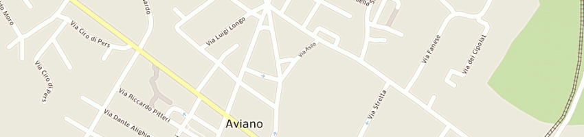 Mappa della impresa studio associato della puppa a AVIANO