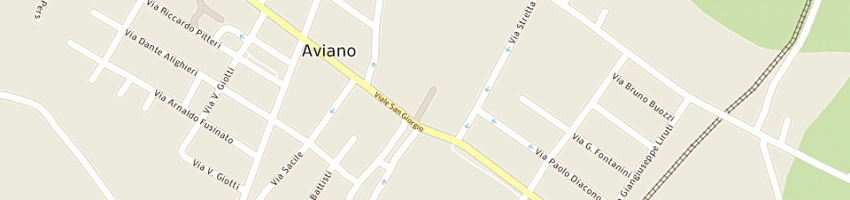 Mappa della impresa impresa costruzioni edili boschian - campaner ernesto e c snc a AVIANO