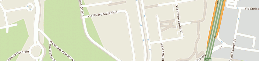 Mappa della impresa berti sas di berti e e a a ROMA
