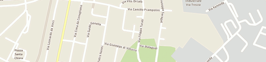 Mappa della impresa caramello egidio a SAN DONA DI PIAVE