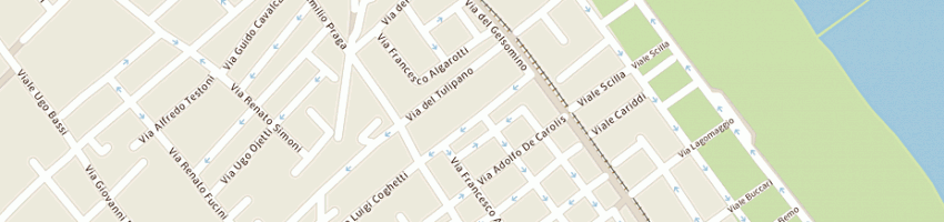 Mappa della impresa stramigioli giorgio a RIMINI