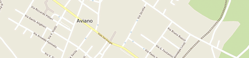 Mappa della impresa municipio a AVIANO