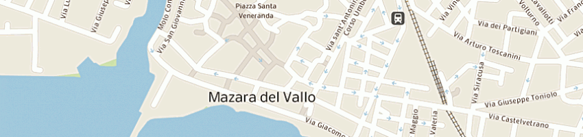 Mappa della impresa farmacie calabrese dr giancarlo a MAZARA DEL VALLO