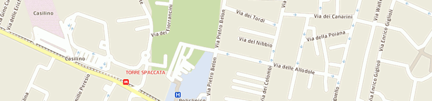 Mappa della impresa professional dataserver srl a ROMA
