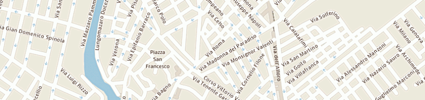 Mappa della impresa le stylo sas di roberto tumbiolo e c a MAZARA DEL VALLO