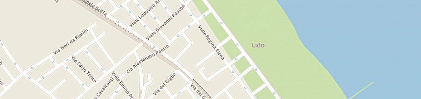 Mappa della impresa hotel ingrid a RIMINI