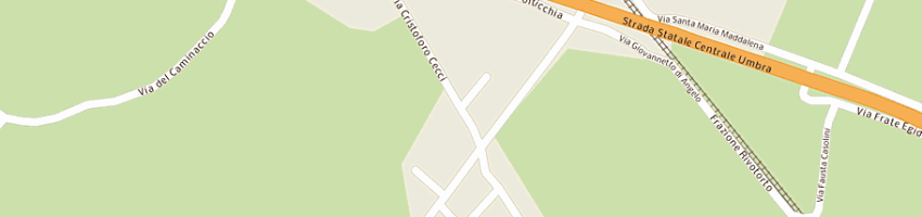 Mappa della impresa istituto delle suore francescane di cristo re a ASSISI