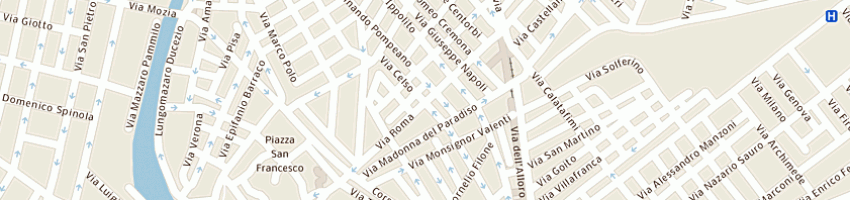 Mappa della impresa santostefano andrea a MAZARA DEL VALLO