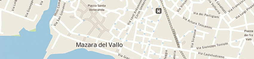 Mappa della impresa d'andrea biagio a MAZARA DEL VALLO