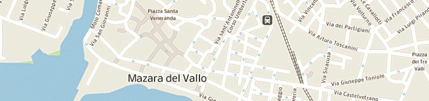 Mappa della impresa gioielleria galleria d'arte di giovanni germano snc a MAZARA DEL VALLO