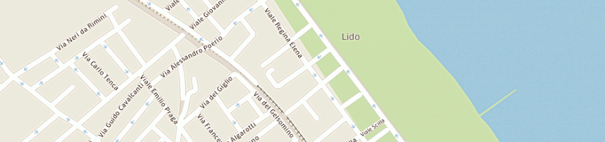 Mappa della impresa ips di diop moustapha a RIMINI