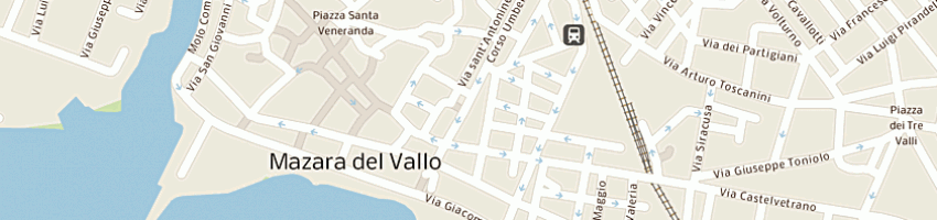 Mappa della impresa romano rosalba a MAZARA DEL VALLO