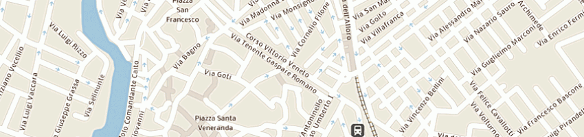 Mappa della impresa del forte vincenza a MAZARA DEL VALLO