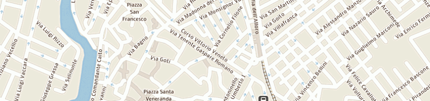 Mappa della impresa la scrocchiarella di bonanno salvatore a MAZARA DEL VALLO