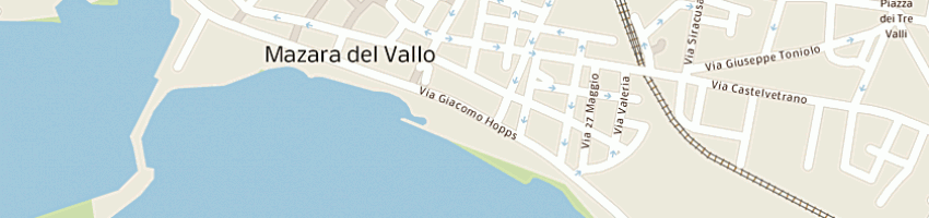 Mappa della impresa burgio albano a MAZARA DEL VALLO