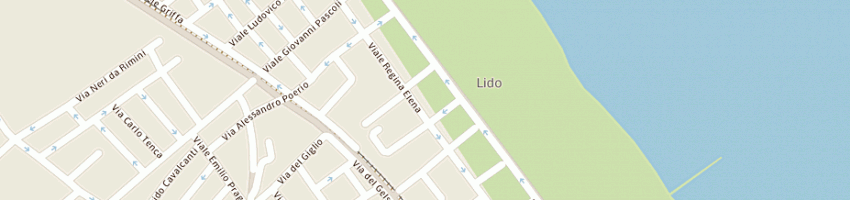 Mappa della impresa papillon a RIMINI