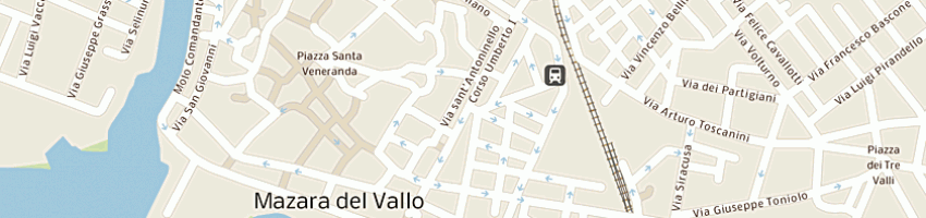 Mappa della impresa cucchiara paolo a MAZARA DEL VALLO