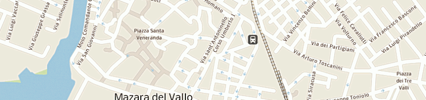 Mappa della impresa publi - a- di bilardello anna e c sas a MAZARA DEL VALLO