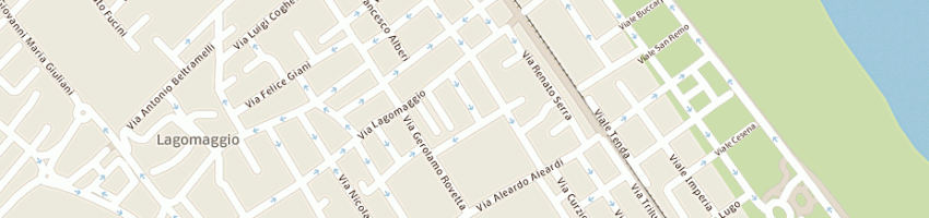 Mappa della impresa pensione roberta a RIMINI