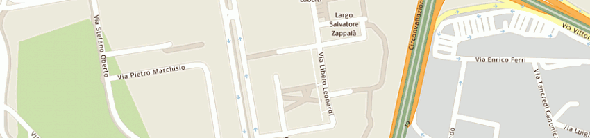Mappa della impresa poste italiane a ROMA