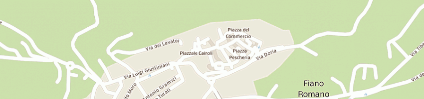 Mappa della impresa associazione febbre da cavallo a FIANO ROMANO